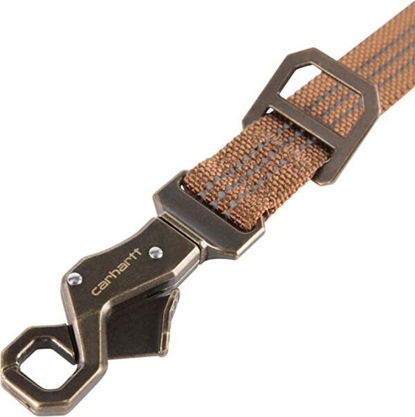 Carhartt Dog Leash Brown/Brushed Brass