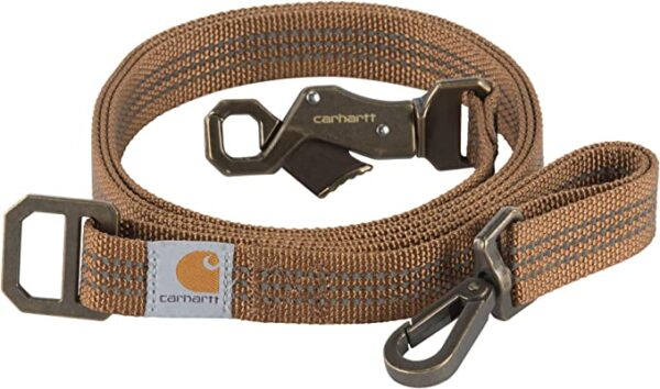 Carhartt Dog Leash Brown/Brushed Brass - Image 2